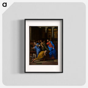 アートポスター-Christ Expelling the Money-Changers from the Temple
 - セントルイス美術館 Poster.