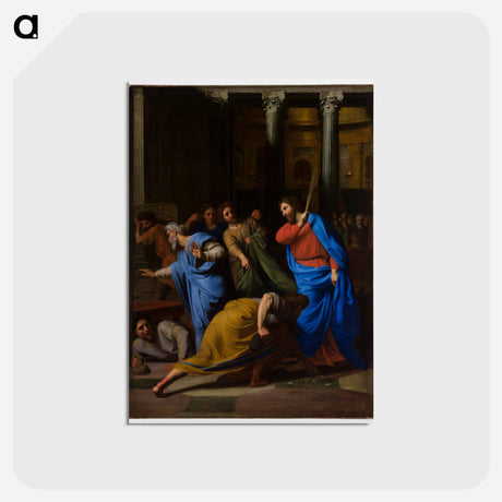 アートポストカード-Christ Expelling the Money-Changers from the Temple
 - セントルイス美術館 Postcard.