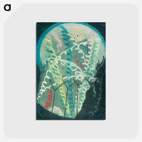 アートポストカード-Composition - テオ ファン ドゥースブルフ Postcard.