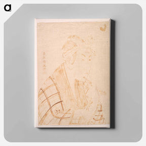 アートパネル-The Actor Matsumoto Koshiro as Banzuin Chobei - 東洲斎 写楽 Canvas.