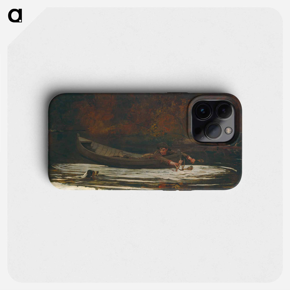 Hound and Hunter - Winslow Homer Phone Case.