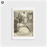 アートポストカード-Cardinal Albrecht of Brandenburg - アルブレヒト デューラー Postcard.