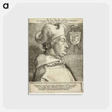 アートポストカード-Cardinal Albrecht of Brandenburg - アルブレヒト デューラー Postcard.