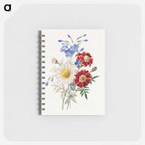 アートメモ帳-Red and Blue Flowers
 - バーンズ・コレクション Memo.