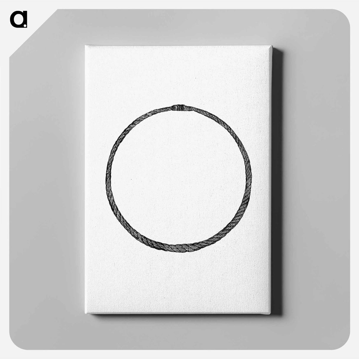 アートパネル-Rope in Circle
 - 大英図書館 Canvas.