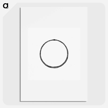 アートポスター-Rope in Circle
 - 大英図書館 Poster.