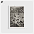 アートポストカード-The Cabbage Field - カミーユ ピサロ Postcard.