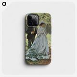 Bazille and Camille - クロード モネ Phone Case.