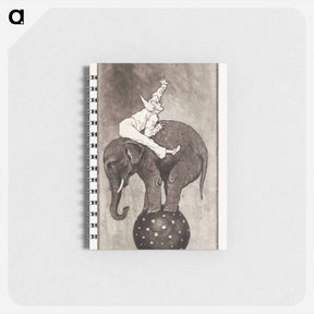 アートメモ帳-Elephant and Clown
 - クリーブランド美術館 Memo.