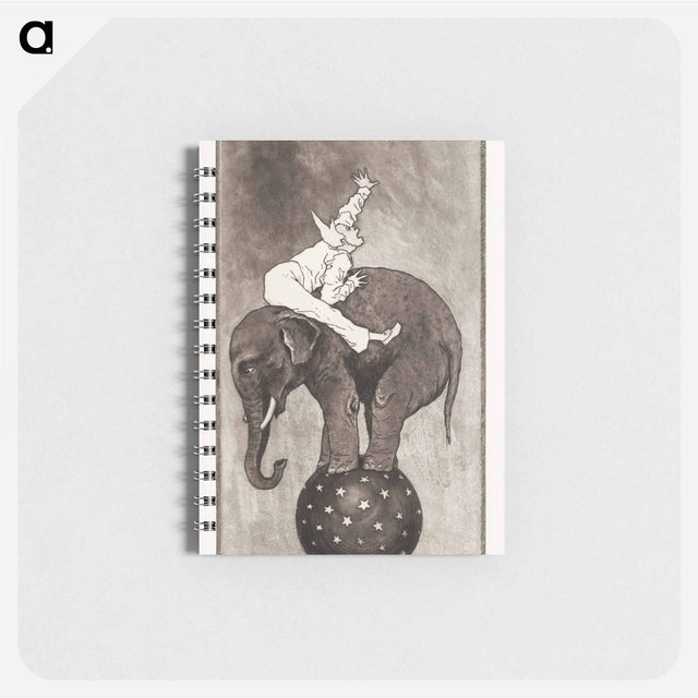アートメモ帳-Elephant and Clown
 - クリーブランド美術館 Memo.