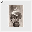 アートポストカード-Elephant and Clown
 - クリーブランド美術館 Postcard.