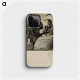 The sick child - Edvard Munch Phone Case.