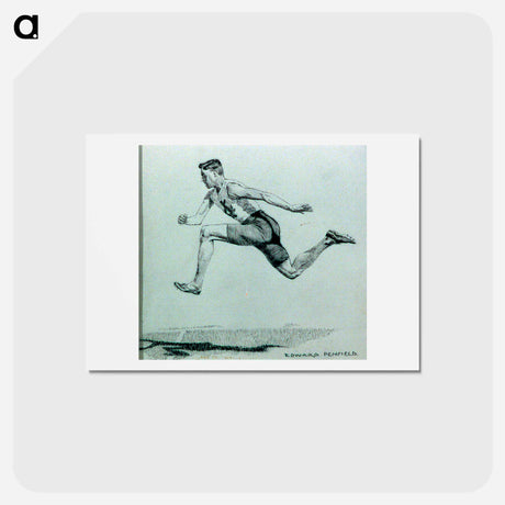 アートポストカード-They're after me - エドワード ペンフィールド Postcard.