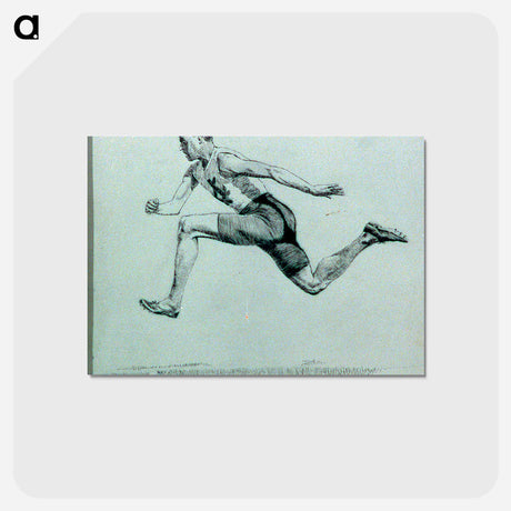 アートポストカード-They're after me - エドワード ペンフィールド Postcard.