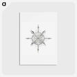 アートポストカード-Vintage marine life illustration on white background - エルンスト ヘッケル Postcard.