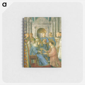 アートメモ帳-The ordination of St. Lawrence - フラ アンジェリコ Memo.