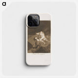 Who Would Have Thought It! - Francisco de Goya Phone Case.