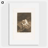 Who Would Have Thought It! - Francisco de Goya Poster.