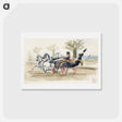 アートポストカード-The Promenade des Anglais in Nice - アンリ ド トゥールーズ ロートレック Postcard.