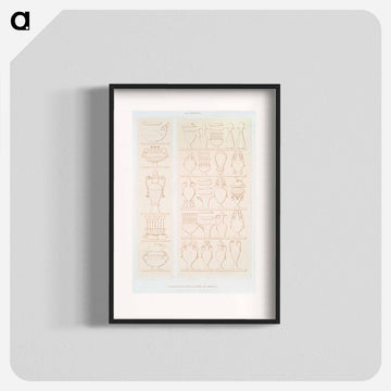 Egyptian Vases
 - エジプト美術史 Poster.