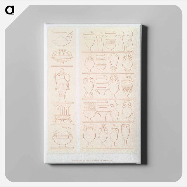 アートパネル-Egyptian Vases
 - エジプト美術史 Canvas.