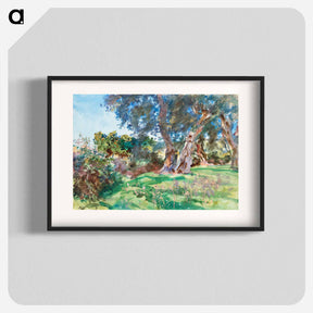 アートポスター-Olive Trees, Corfu - ジョン シンガー サージェント Poster.