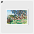アートポストカード-Olive Trees, Corfu - ジョン シンガー サージェント Postcard.