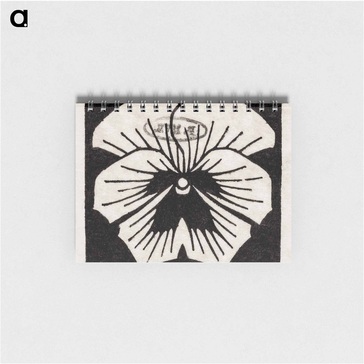 Woodcut flower - ユリー デ フラーハ Memo.