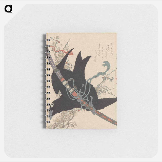 アートメモ帳-A comparison of Genroku poems and shells - 葛飾 北斎 Memo.