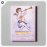 アートパネル-Hood's Sarsaparilla Poster
 - 国立医学図書館 Canvas.