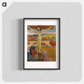 アートポスター-The Yellow Christ - ポール ゴーギャン Poster.