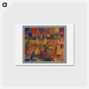 アートポストカード-City with the three domes
 - パウル クレー Postcard.
