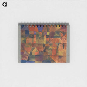 アートメモ帳-City with the three domes
 - パウル クレー Memo.