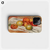 Apples, Orange, and Lemon - ピエール オーギュスト ルノワール Phone Case.