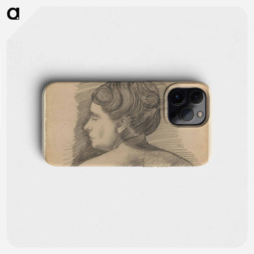 Studie van een vrouw, rugfiguur
 - サミュエル ジェスルン Phone Case.