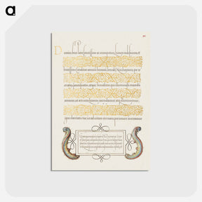 アートポストカード-Caterpillars from Mira Calligraphiae Monumenta
 - 書道のお手本 Postcard.