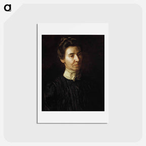 アートポストカード-Portrait of Mary Adeline Williams - トーマス エイキンズ Postcard.