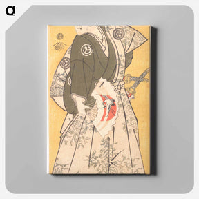 アートパネル-Yamashina Shirojuro in the Role of Nagoya Sanzaemon - 東洲斎 写楽 Canvas.