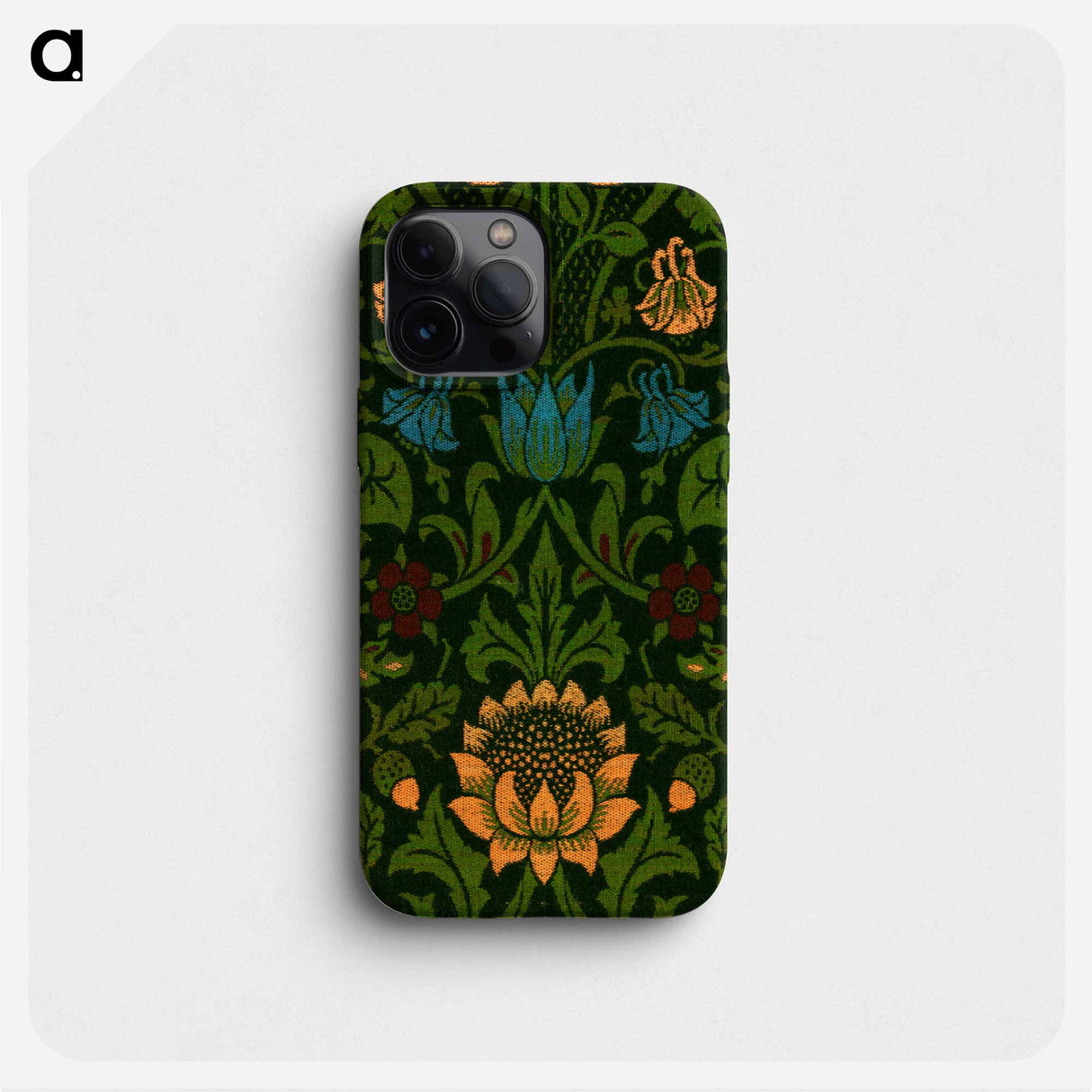 Violet and Columbine - William Morris Phone Case.