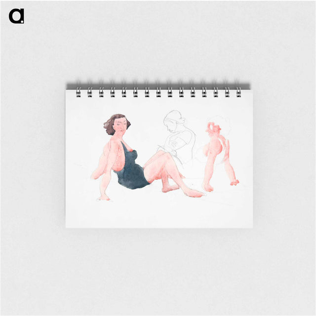 アートメモ帳-Three Women On the Beach, Provincetown
 - イェール大学アートギャラリー Memo.