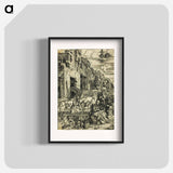 アートポスター-The Holy Family in Egypt - アルブレヒト デューラー Poster.