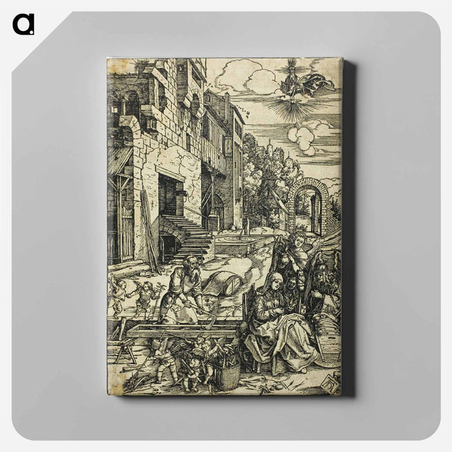 アートパネル-The Holy Family in Egypt - アルブレヒト デューラー Canvas.