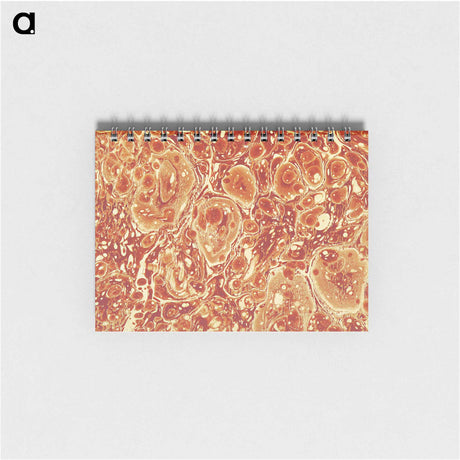 アートメモ帳-Abstract Brown Pattern
 - 大英図書館 Memo.