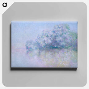 アートパネル-Île aux Orties near Vernon - クロード モネ Canvas.