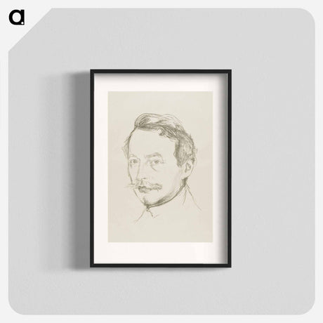 アートポスター-Dr. Max Linde - エドヴァルド ムンク Poster.