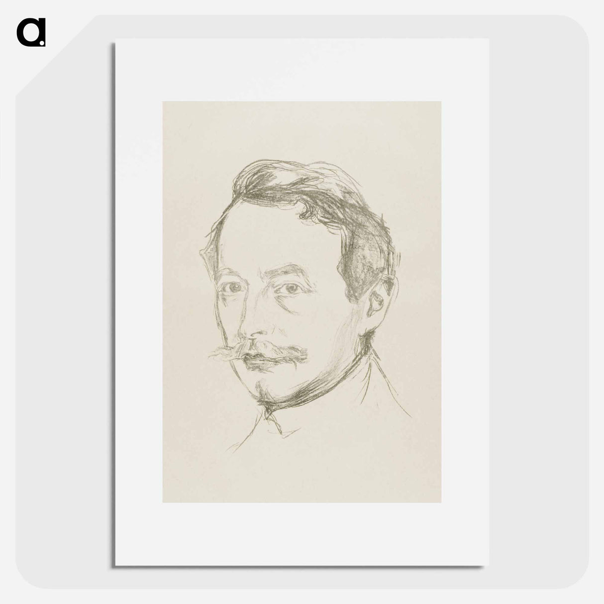 Dr. Max Linde - エドヴァルド ムンク Poster.