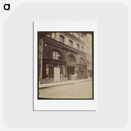アートポストカード-Ancien Hôtel, 201 rue Saint-Martin
 - ウジェーヌ アジェ Postcard.