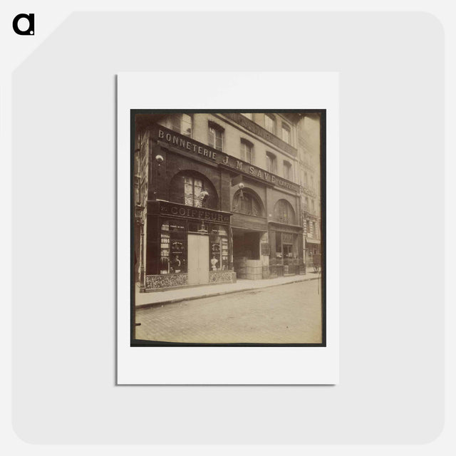アートポストカード-Ancien Hôtel, 201 rue Saint-Martin
 - ウジェーヌ アジェ Postcard.