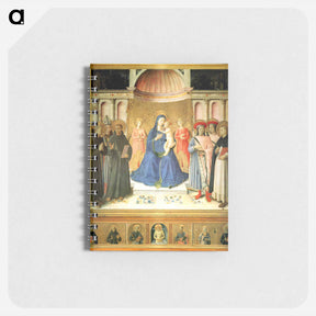 アートメモ帳-Bosco ai Frati Altarpiece - フラ アンジェリコ Memo.