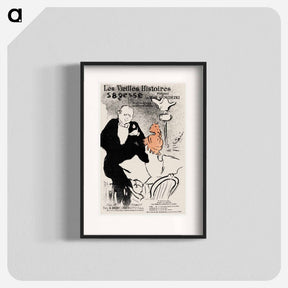 アートポスター-Les Vieilles histoires: Sagesse - アンリ ド トゥールーズ ロートレック Poster.